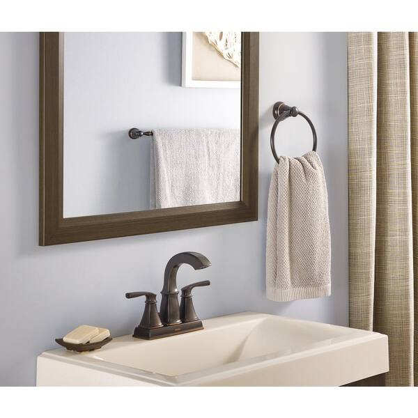 Moen Hensley Bathroom Collection in Mediterranean Bronze - The Home Depot