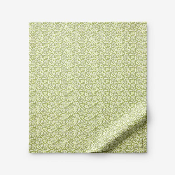 Company Cotton Mini Garden Floral Cotton Percale Flat Sheet