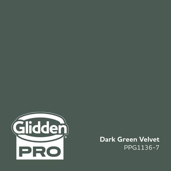 PPG1136-7 Dark Green Velvet Ultra Flat Interior Paint