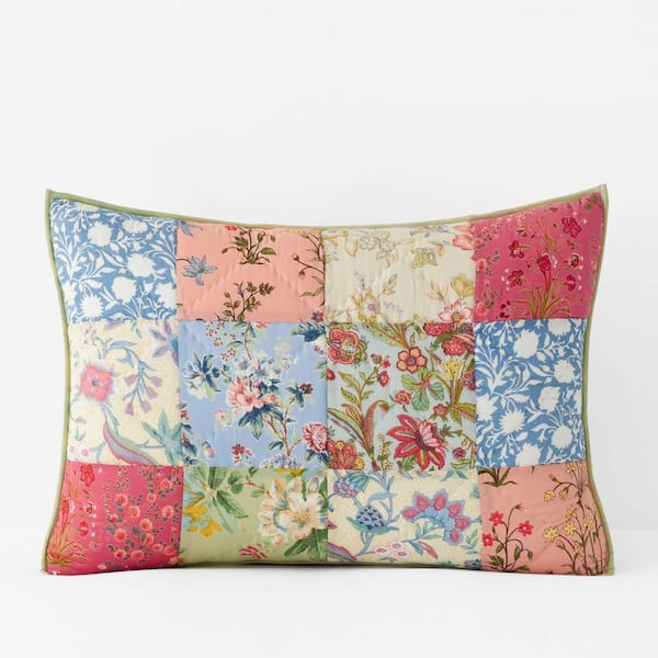 Company Cotton Faelynn Patchwork Quilt Sham