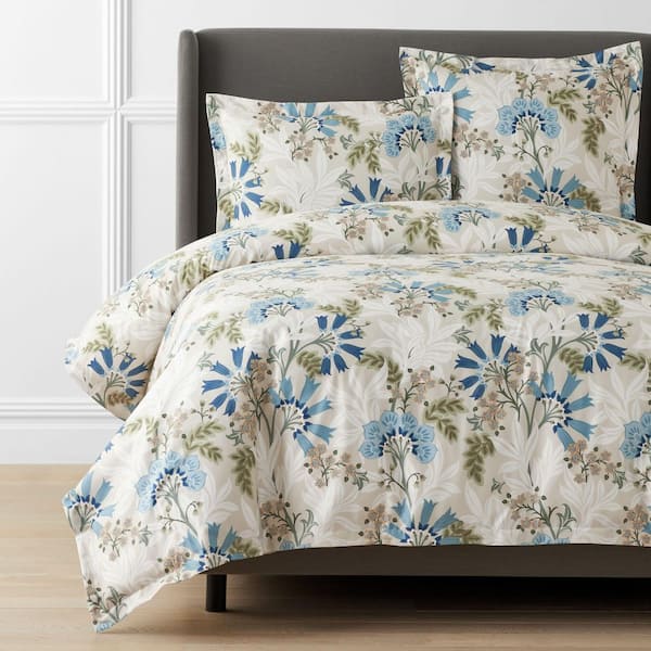 Legends Hotel Lilia Floral Wrinkle-Free Sateen Duvet Cover