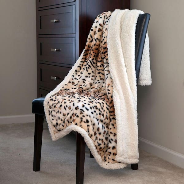 Fleece Sherpa Polyester Throw Blanket