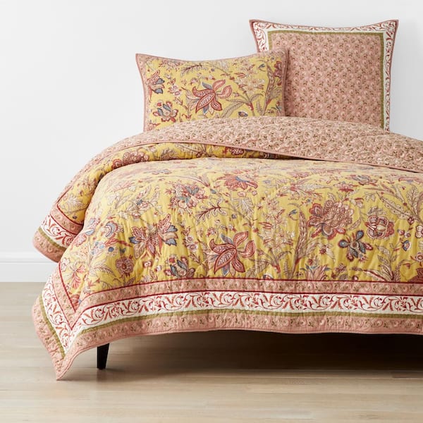 Company Cotton Kamalei Floral Reversible Quilt