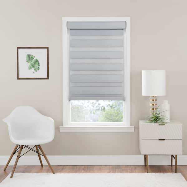 Cordless Room Darkening Double Layered Polyester Roller Shade