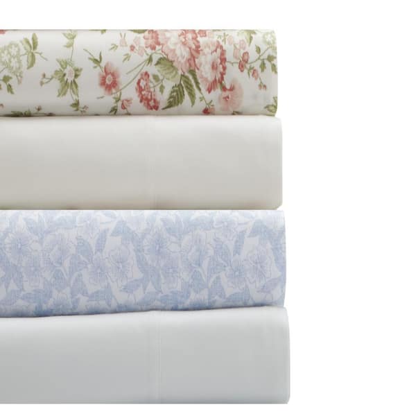 Belle Floral 200-Thread Count Cotton Sheet Set