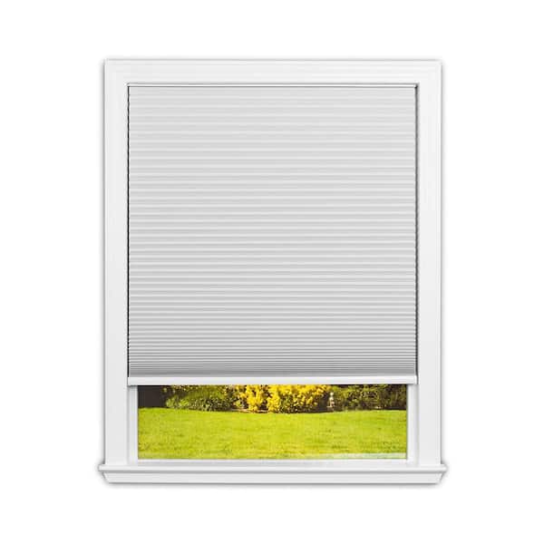 No Tools Easy Lift Trim-at-Home Cordless Cellular Blackout Fabric Shade