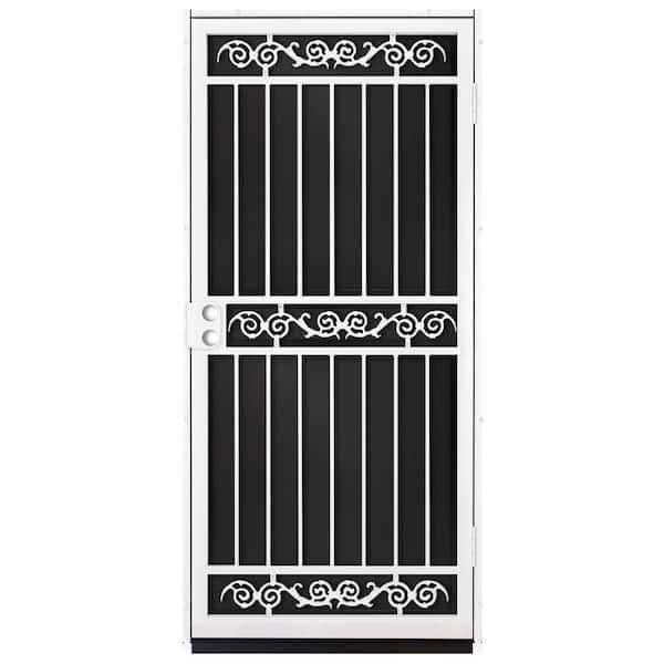 Sylvan Outswing Security Door with Perforated Rust-free Aluminum Screen