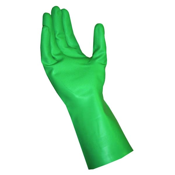 Green Latex Free Nitrile Gloves
