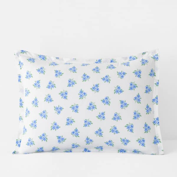 Company Cotton Sunshine & Blooms Mini Floral Percale Sham
