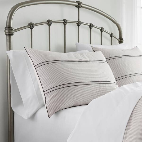 Emmett Neutral Stripe Duvet Cover 