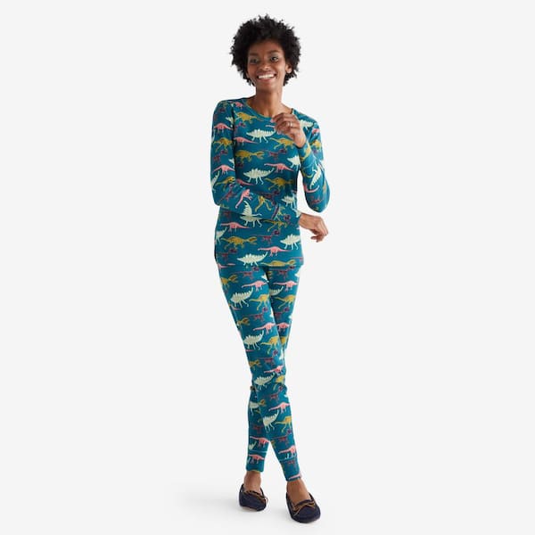 Company Organic Cotton Matching Family Pajamas Women's Dino Pajama Set