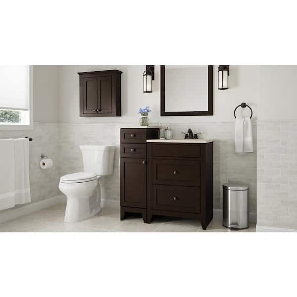 Glacier Bay Modular Bathroom Vanity Collection in Java The Home Depot