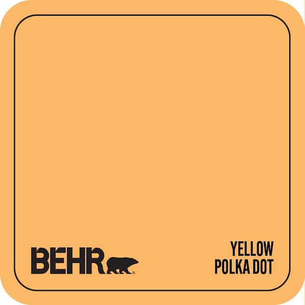 Home Decorators Collection HDC-SM14-11 Yellow Polka Dot Paint