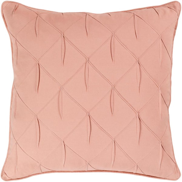 Hansel Solid Textured Polyester Throw Pillow