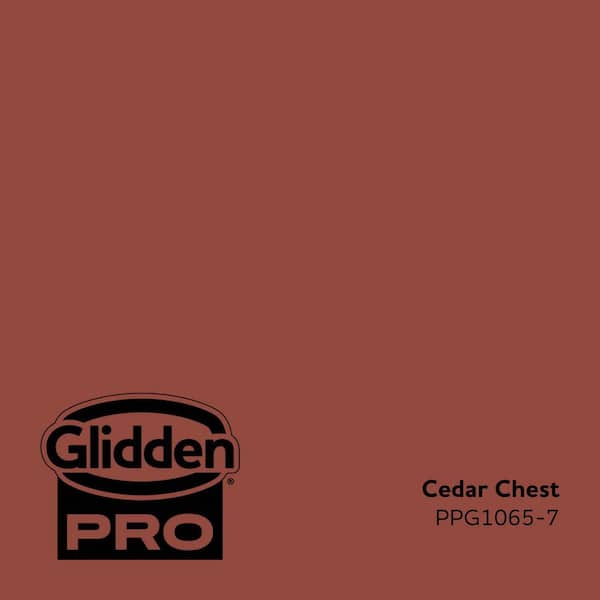 PPG1065-7 Cedar Chest Eggshell Interior Paint