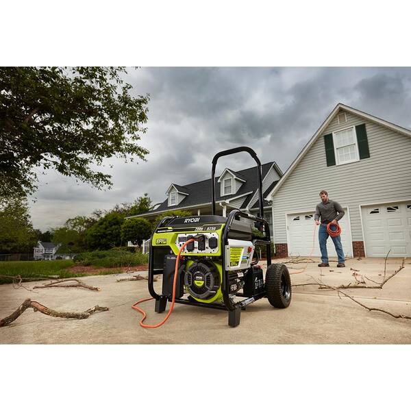 RYOBI 4000-Watt Gasoline Powered Digital Inverter Generator with CO  Shutdown RYi4022X - The Home Depot