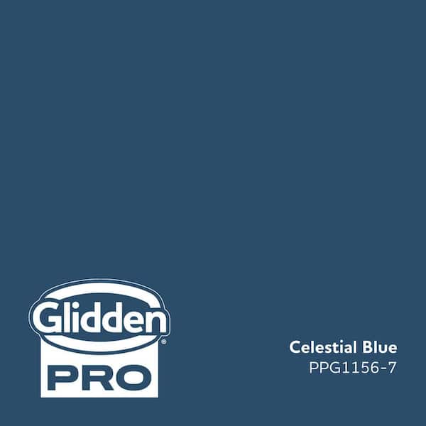 PPG1156-7 Celestial Blue Eggshell Interior Paint