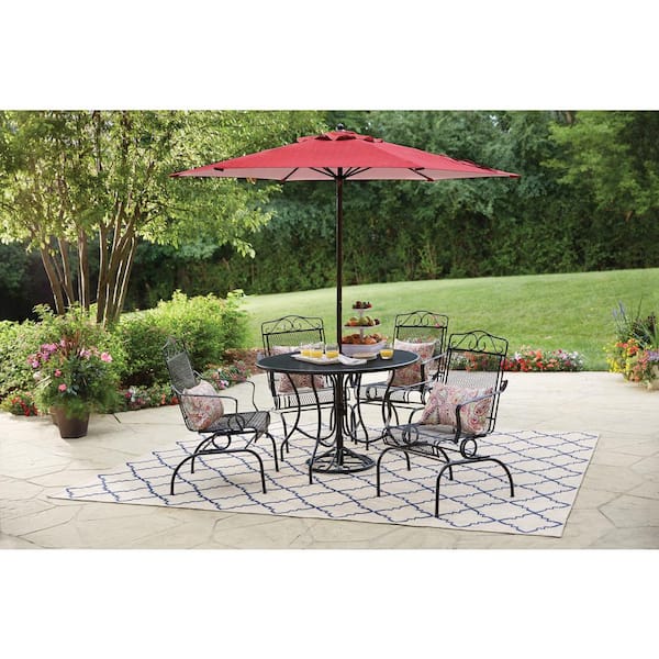 Home depot patio furniture deals wrought iron