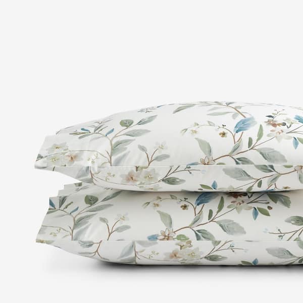 Legends Hotel Whispering Leaves Wrinkle-Free Sateen Pillowcases