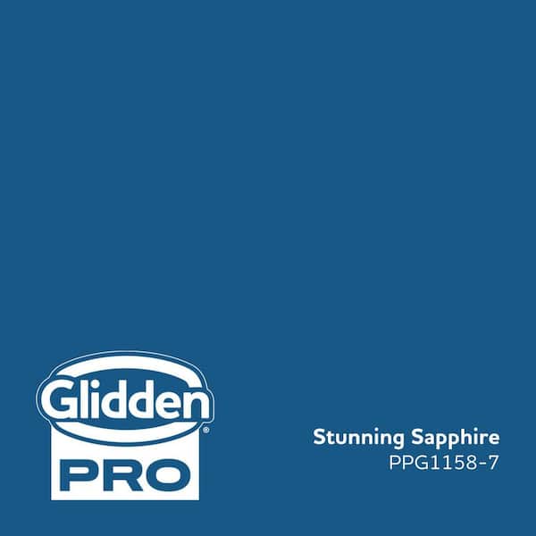 PPG1158-7 Stunning Sapphire Eggshell Interior Paint