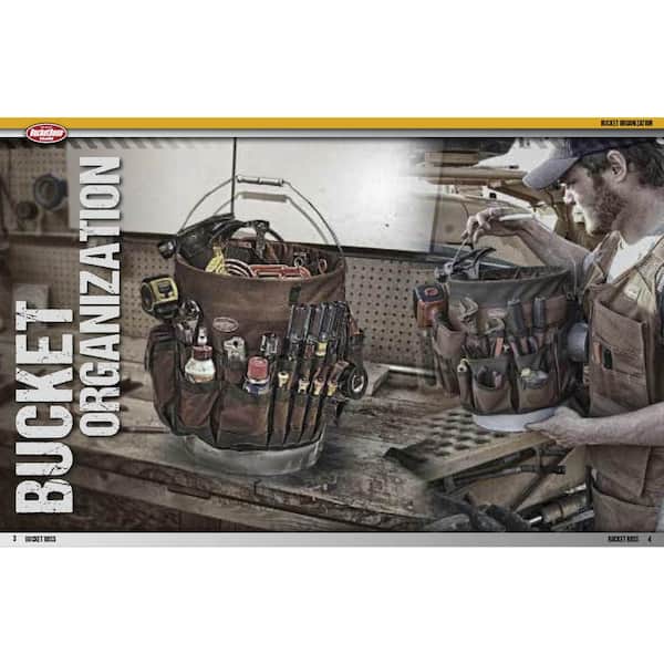 Bucket Boss - Camo Bucketeer Bucket Tool Organizer (Fits 5 Gallon Bucket),  Bucket Organization (85030), Mossy Oak Camo - Bucket Tool Organizers 