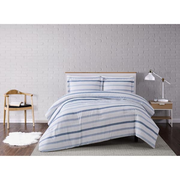 Waffle Stripe Comforter Set