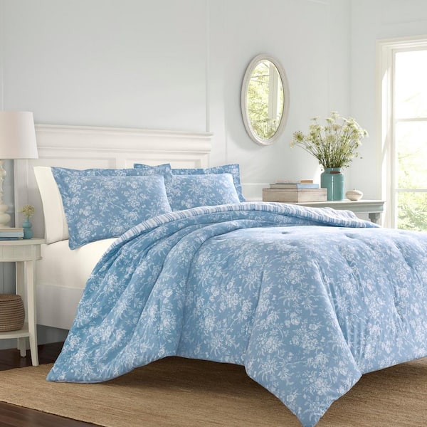 Walled Garden Floral Cotton Comforter Set