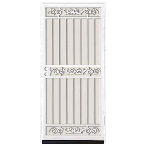 Sylvan Outswing Security Door with Perforated Rust-free Aluminum Screen