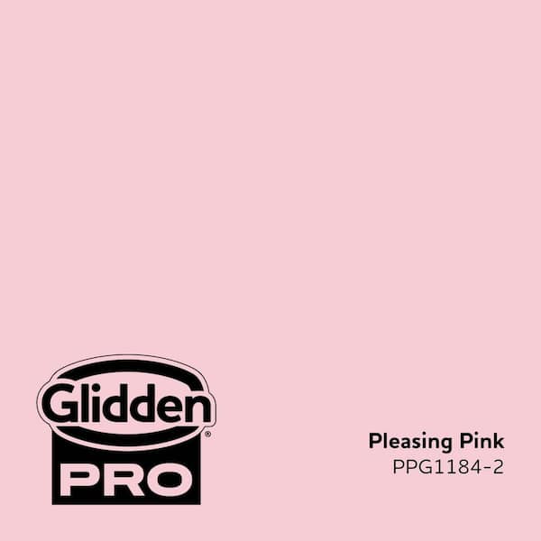 PPG1184-2 Pleasing Pink Satin Interior Paint