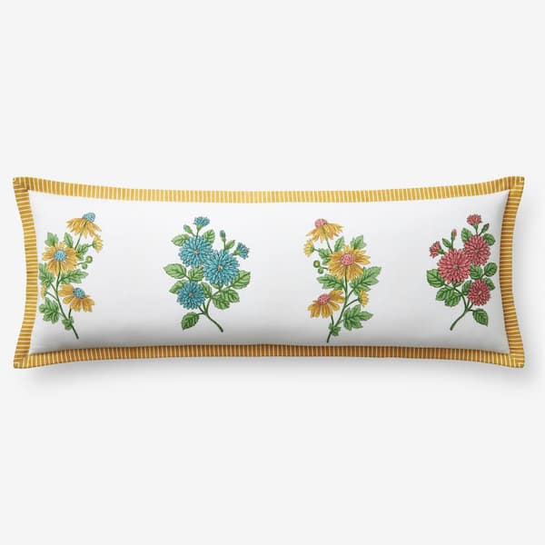 Company Cotton Lily Garden Throw Pillow Cover