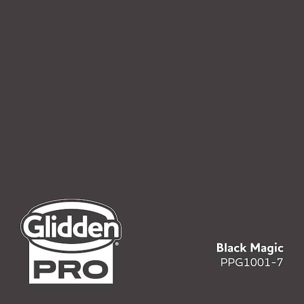 PPG1001-7 Black Magic Eggshell Interior Paint