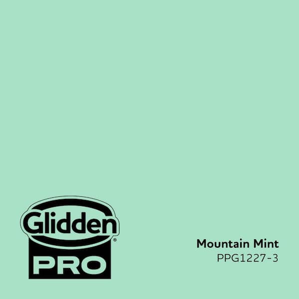 PPG1227-3 Mountain Mint Satin Interior Paint