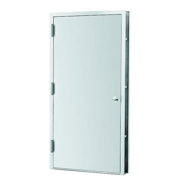 Steel Gray Fire Prehung Commercial Door