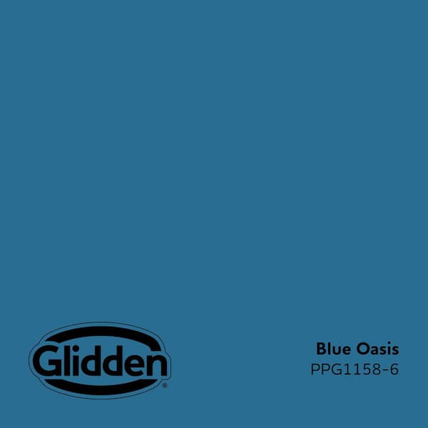 Blue Oasis PPG1158-6 Paint