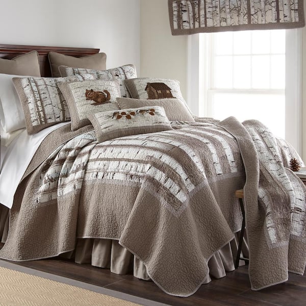 Birch Forest Cotton Quilt Set