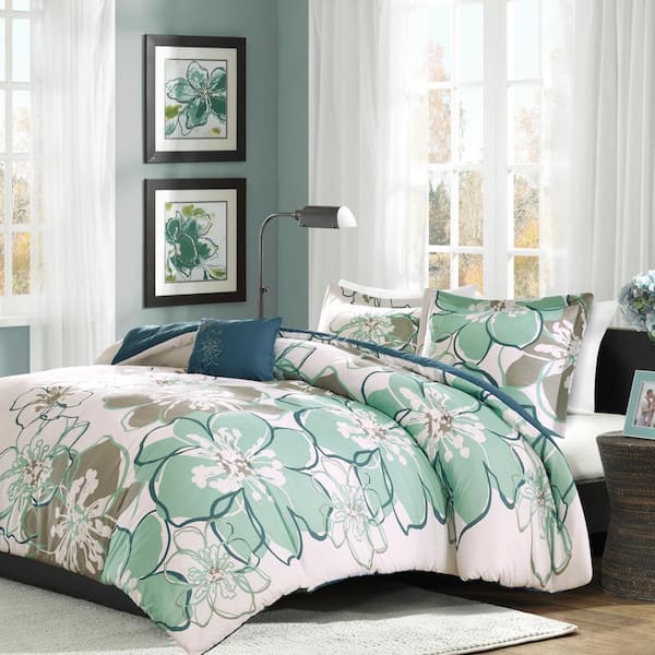 Skylar Floral Duvet Cover Set