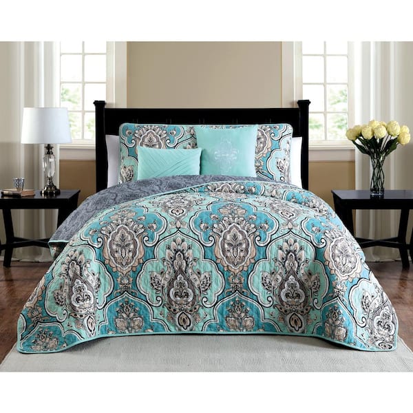 Odette 5pc Quilt Set