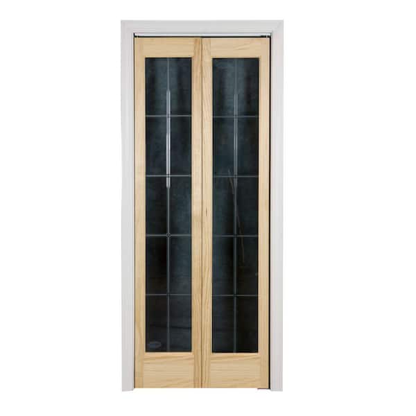 Optique Wood Interior Bi-fold Door