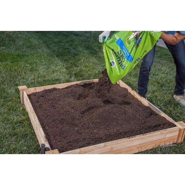 Image of Nature's Care Raised Garden Bed Kit composite raised garden bed kit