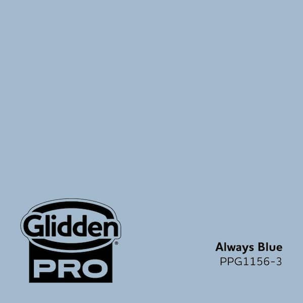PPG1156-3 Always Blue Satin Interior Paint