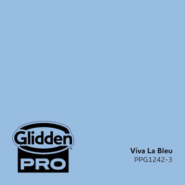PPG1242-3 Viva La Bleu Satin Interior Paint