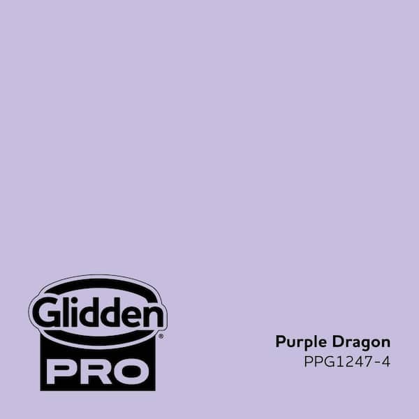 PPG1247-4 Purple Dragon Satin Interior Paint