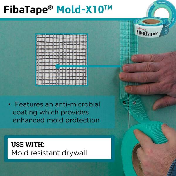 FibaTape Mold-X10 - Drywall Tape