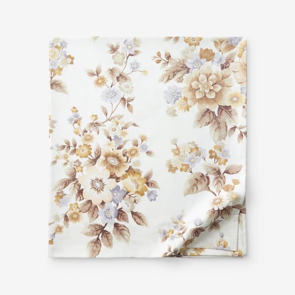 Legends Hotel Primrose Bloom Wrinkle-Free Sateen Flat Sheet