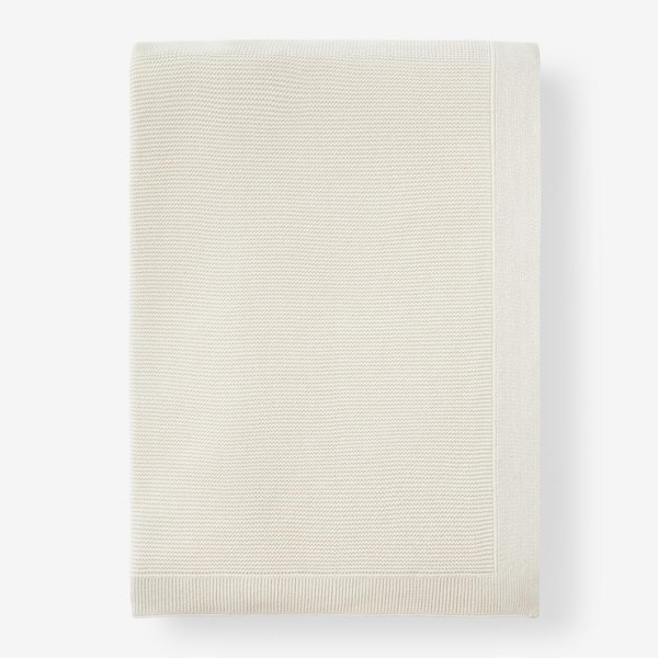 Montclair Knit Cotton Blanket