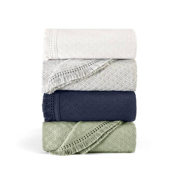 Woven Jacquard Cotton Blend Bedspread Set