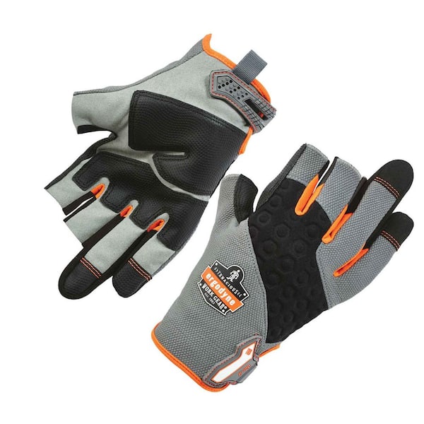 ProFlex Gray Heavy-Duty Framing Work Gloves