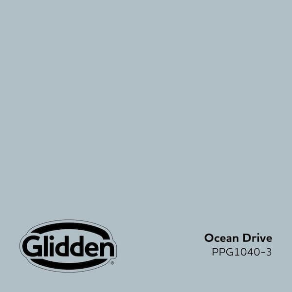 Ocean Drive PPG1040-3 Paint - Comparable to BENJAMIN MOORE'S Blue Heather