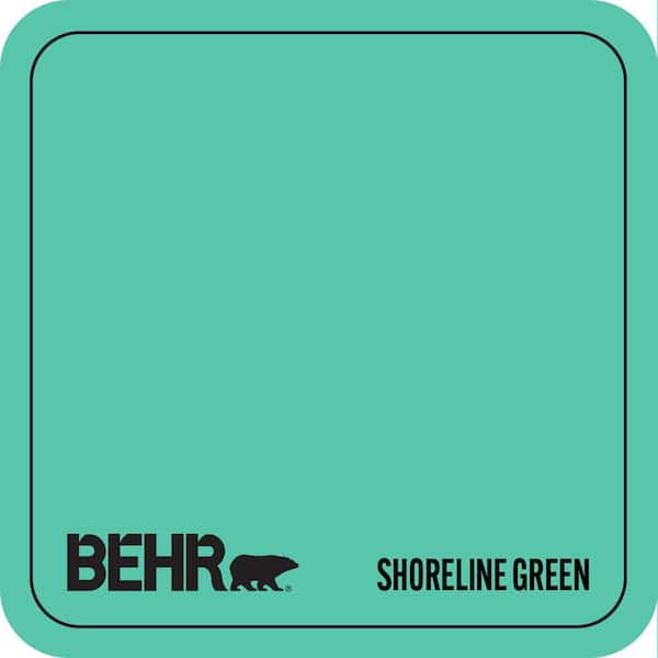 480B-4 Shoreline Green Paint