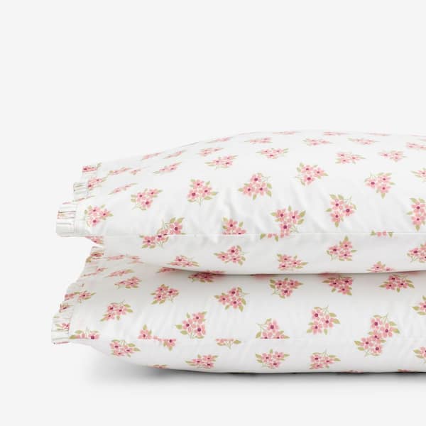 Company Cotton Sunshine & Blooms Mini Floral Percale Pillowcase (Set of 2)